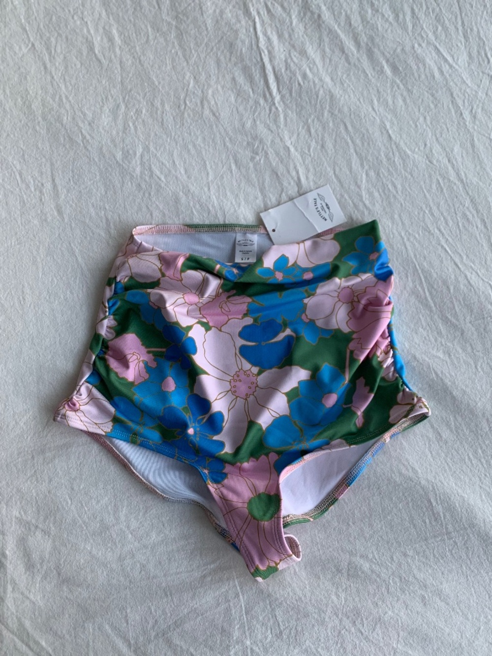 NWT Nettles Tale Super Hi Swim Bottoms